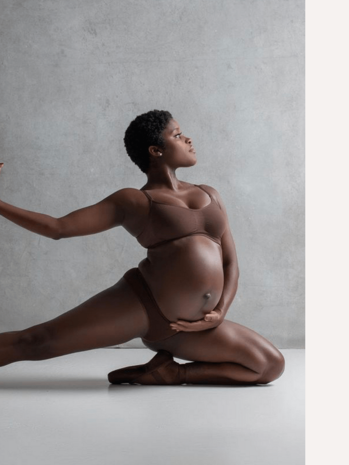 Bà mẹ nữ diễn viên ballet Ingrid Silva đã nhảy theo cách của mình khi mang thai