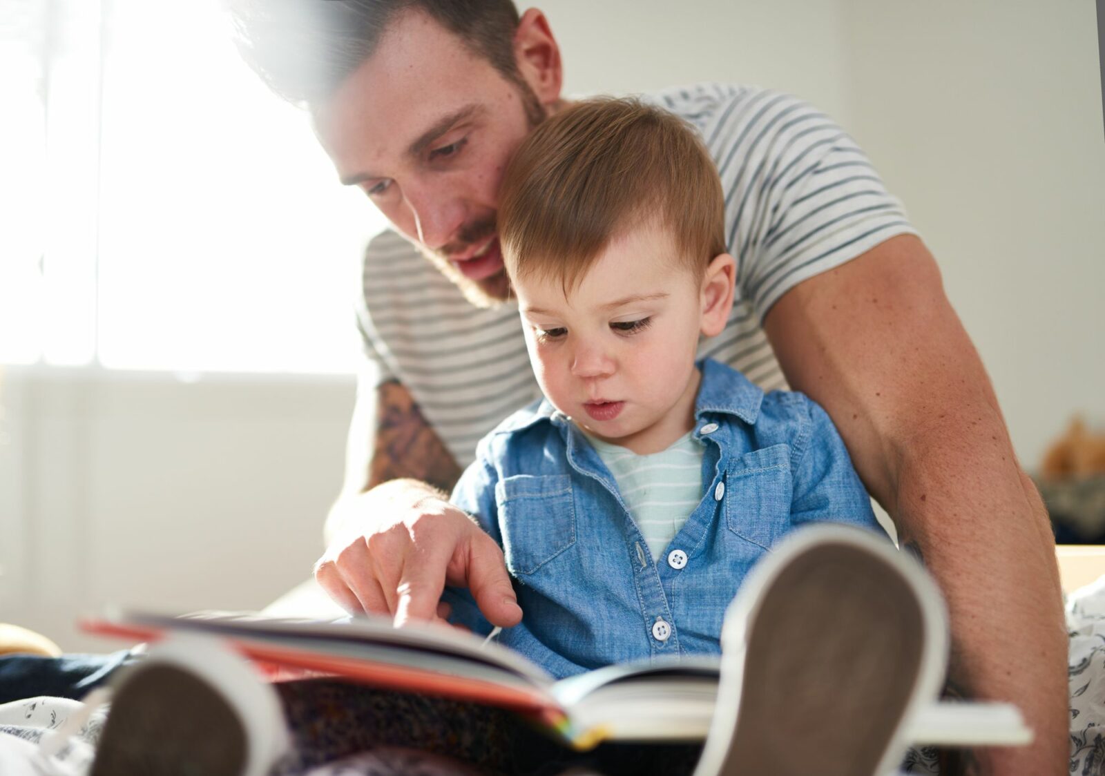 Sách dành cho trẻ em tôn vinh những hình ảnh về bố và bố
