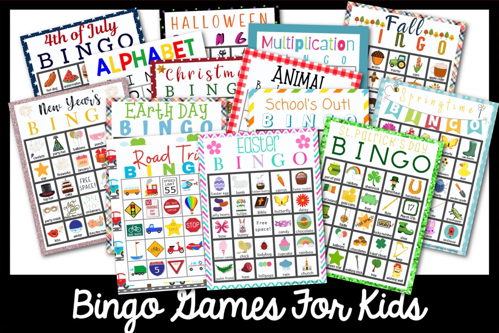 bingo games for kids 1