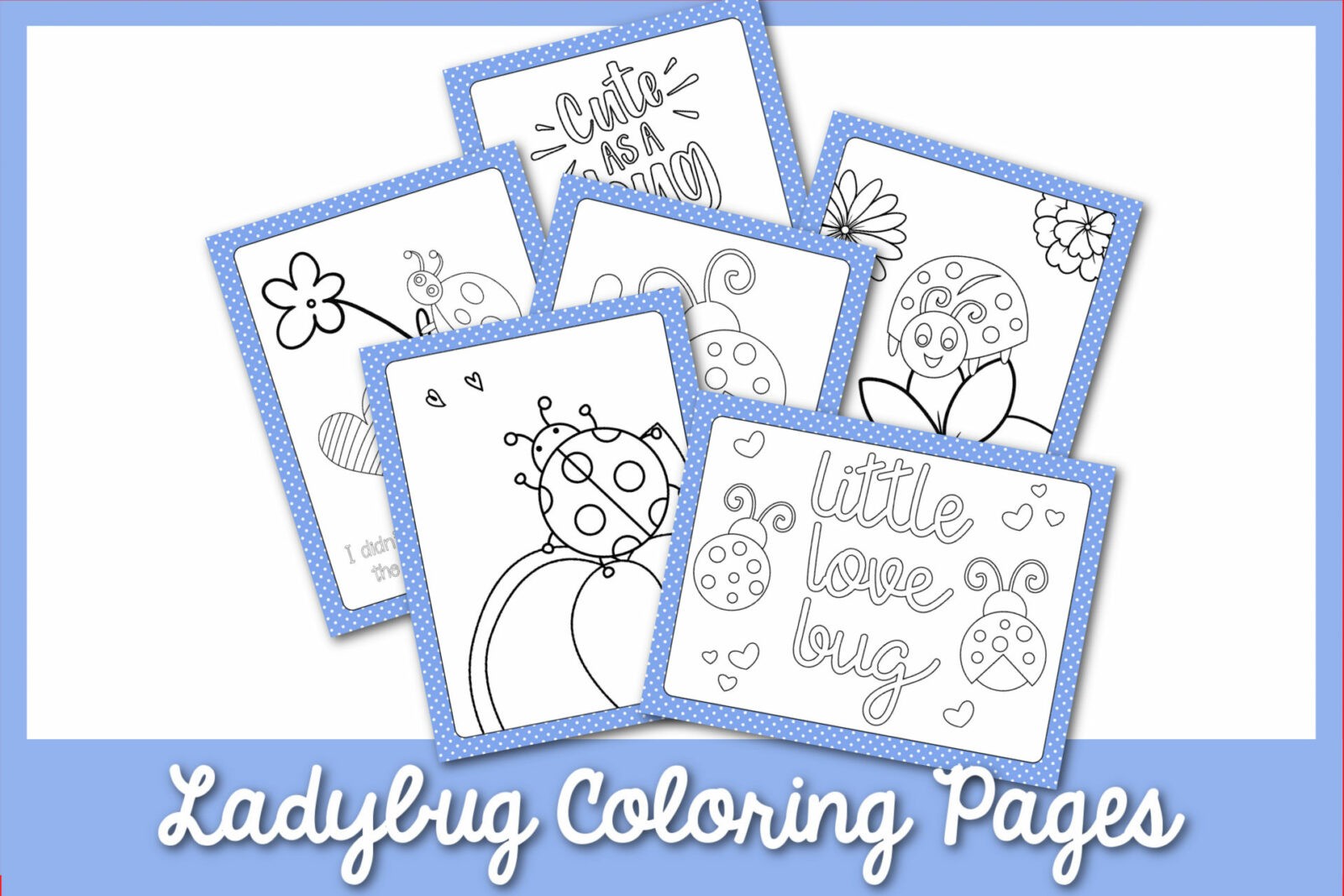 ladybug coloring pages 3