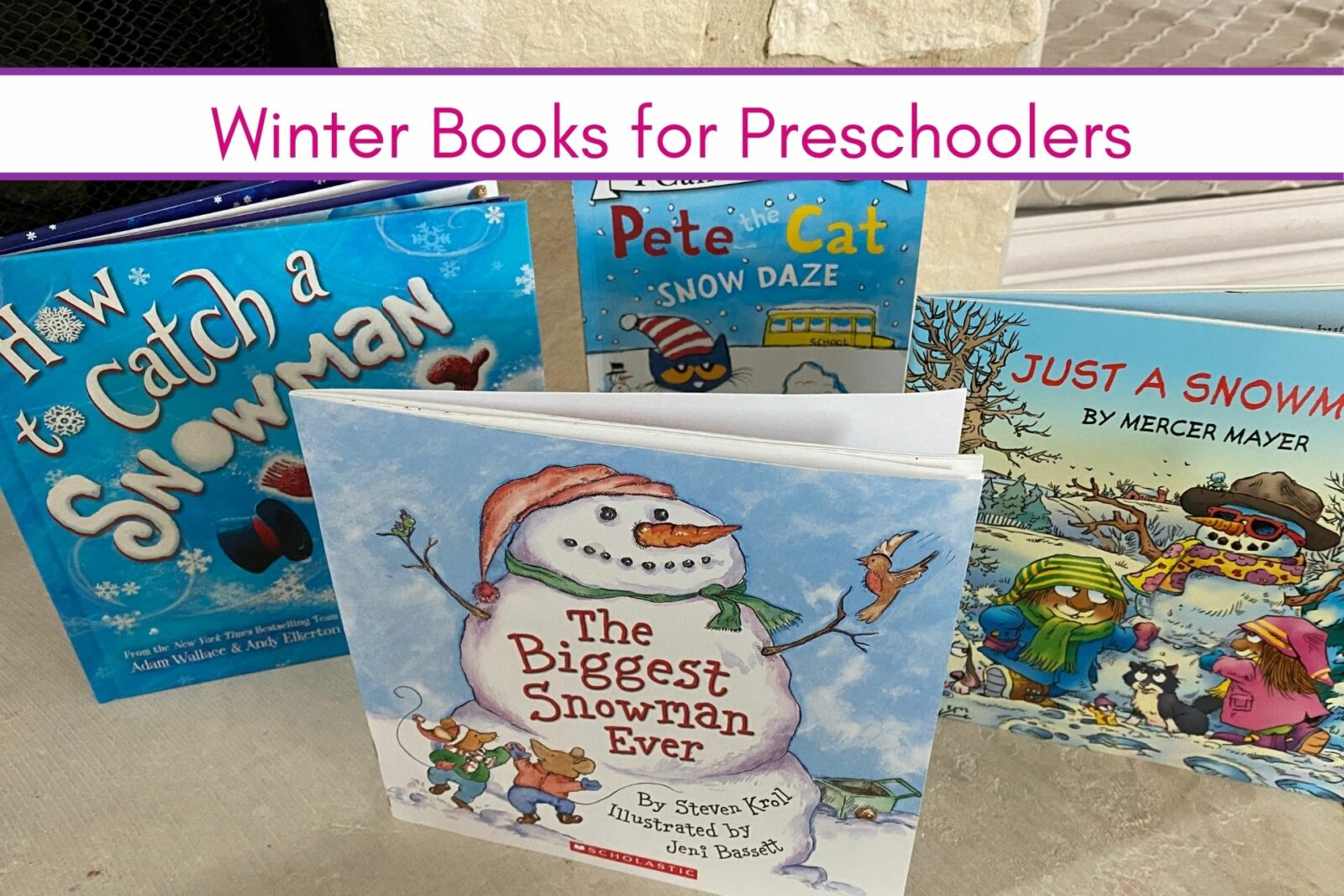 winter books for preschoolers