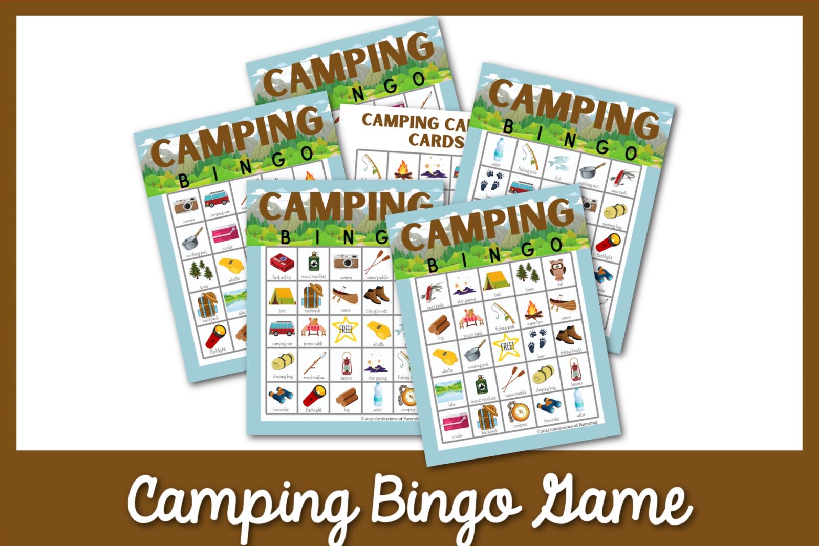 camping bingo games