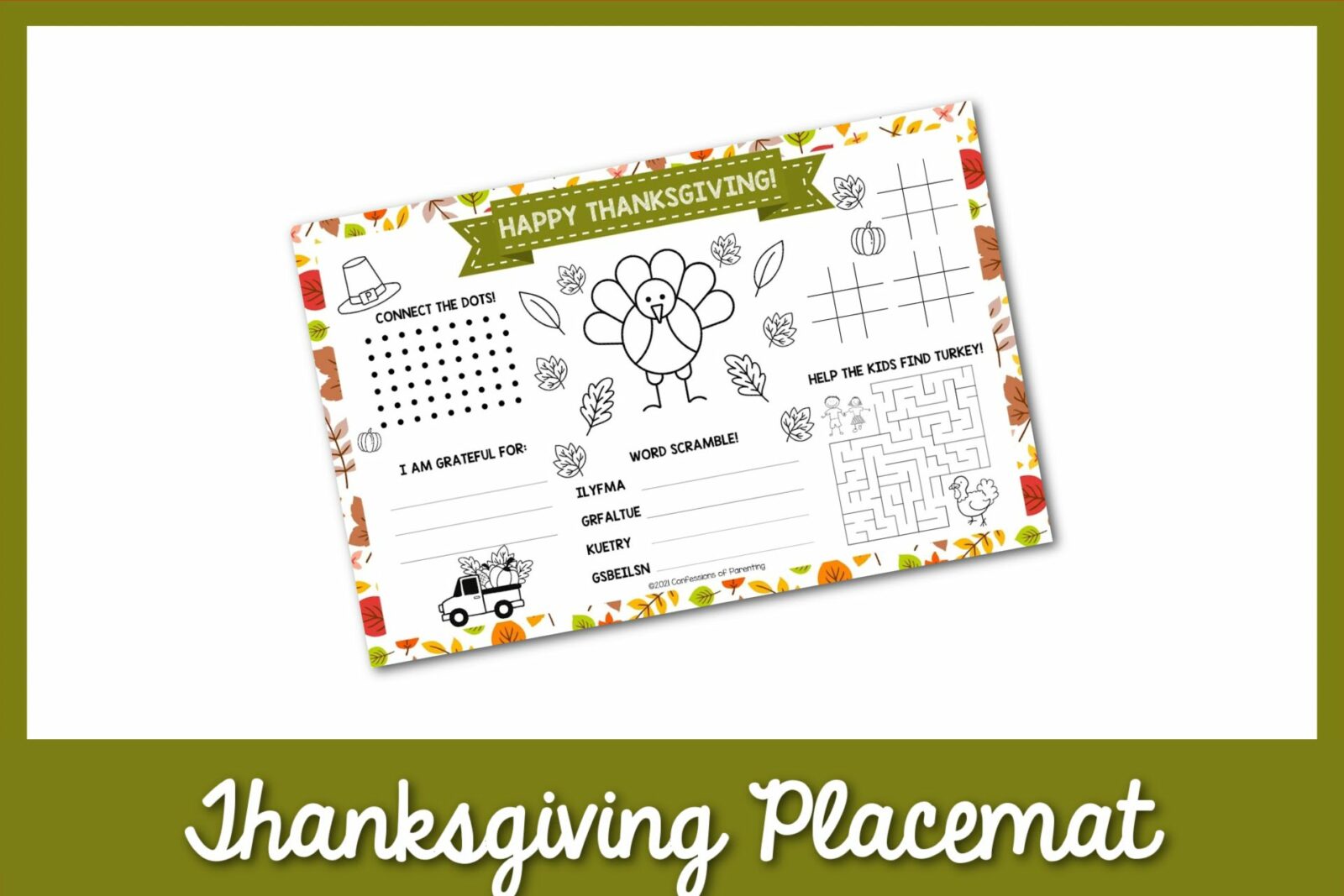 thanksgoiving placemat 1
