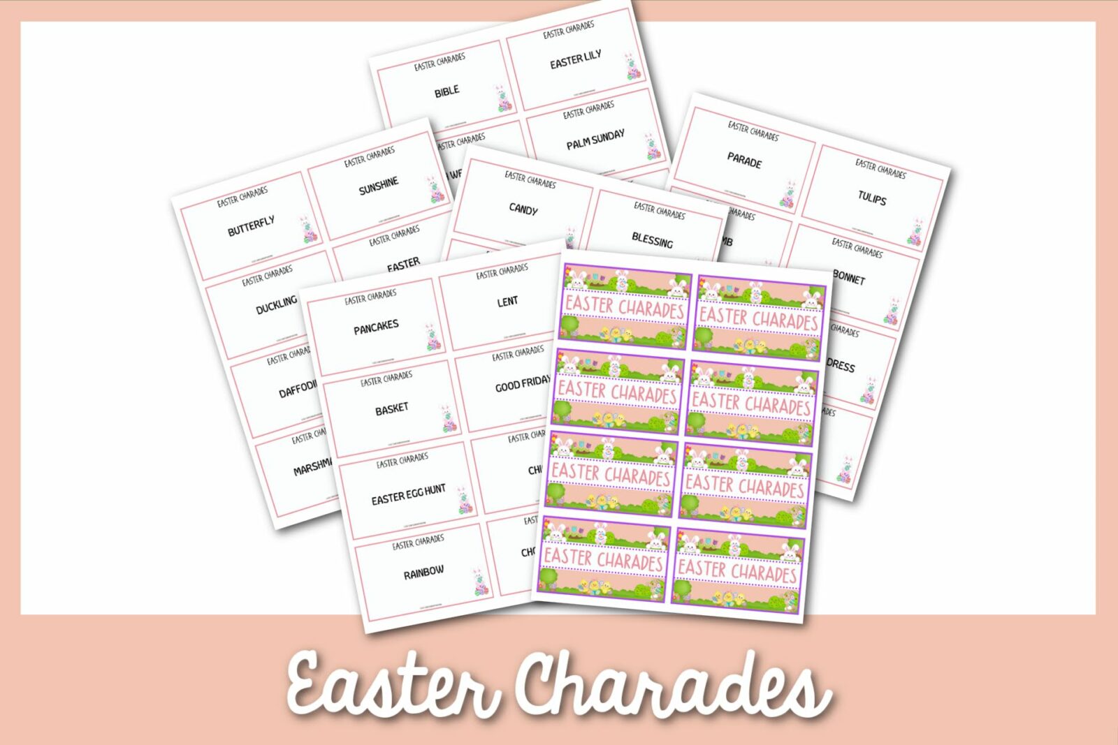 easter charades