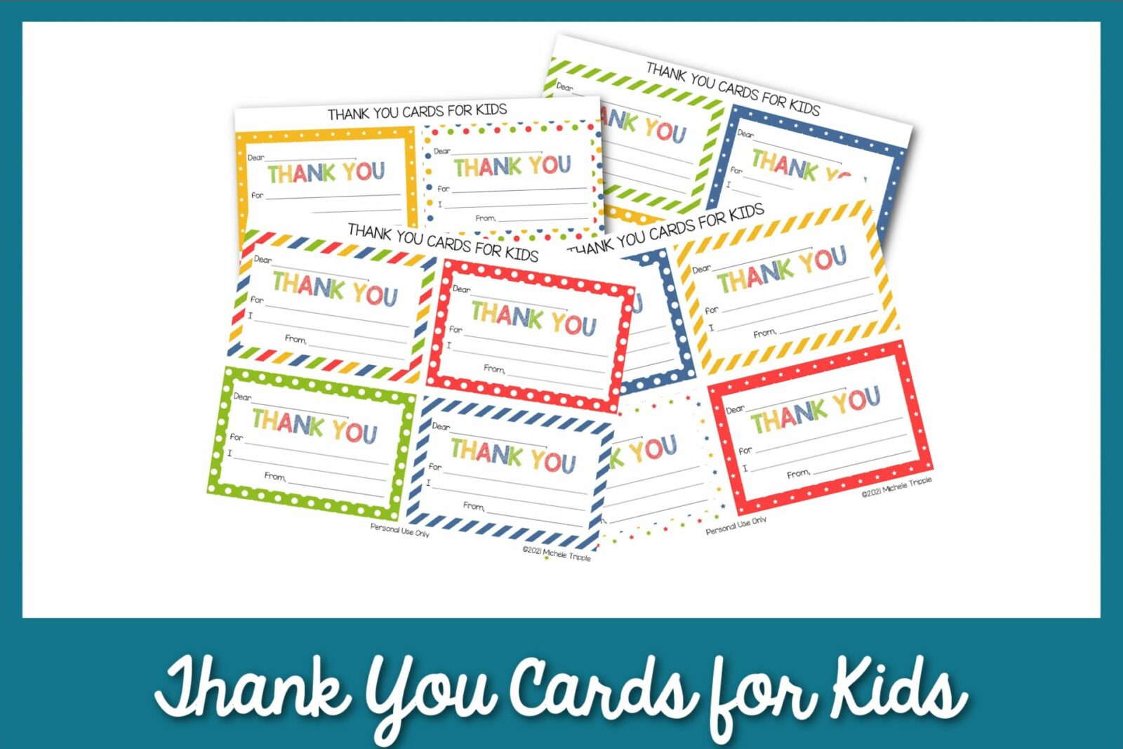 thank you cards for kids 3