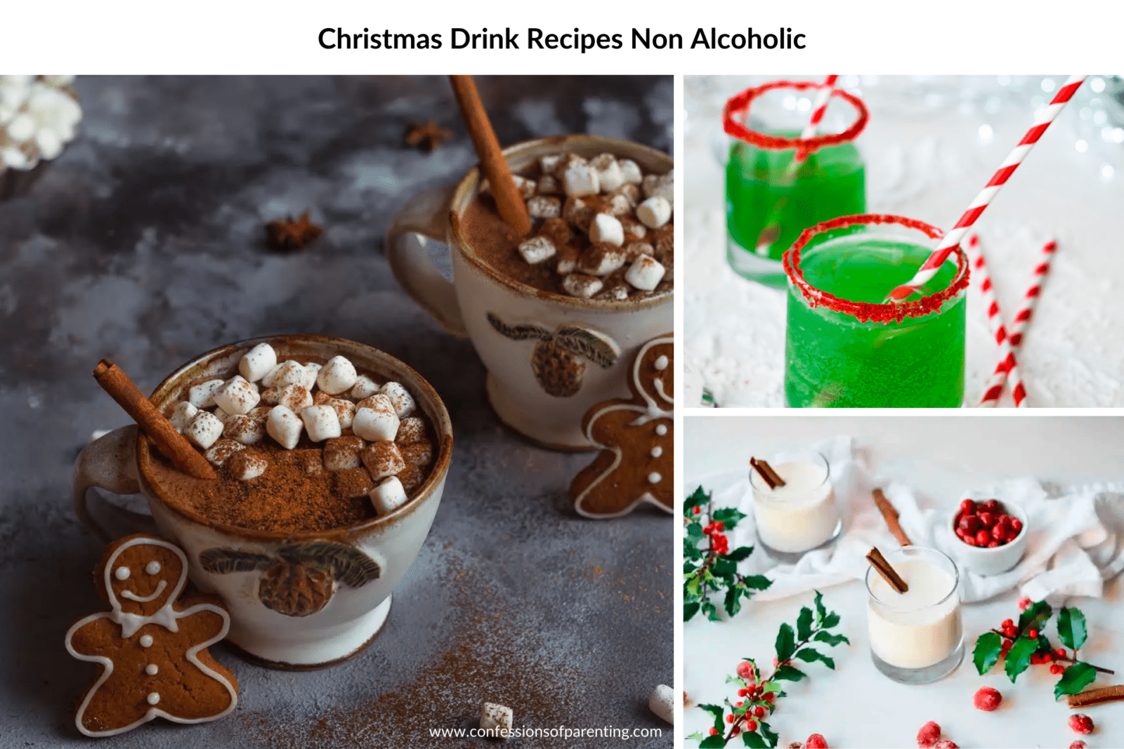 Christmas Drink Recipes Non Alcoholic