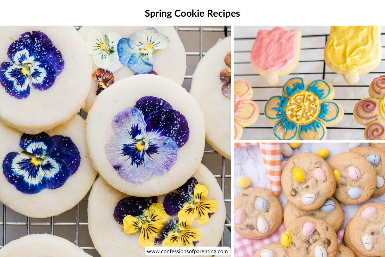 28 công thức nấu bánh quy mùa xuân hay nhất