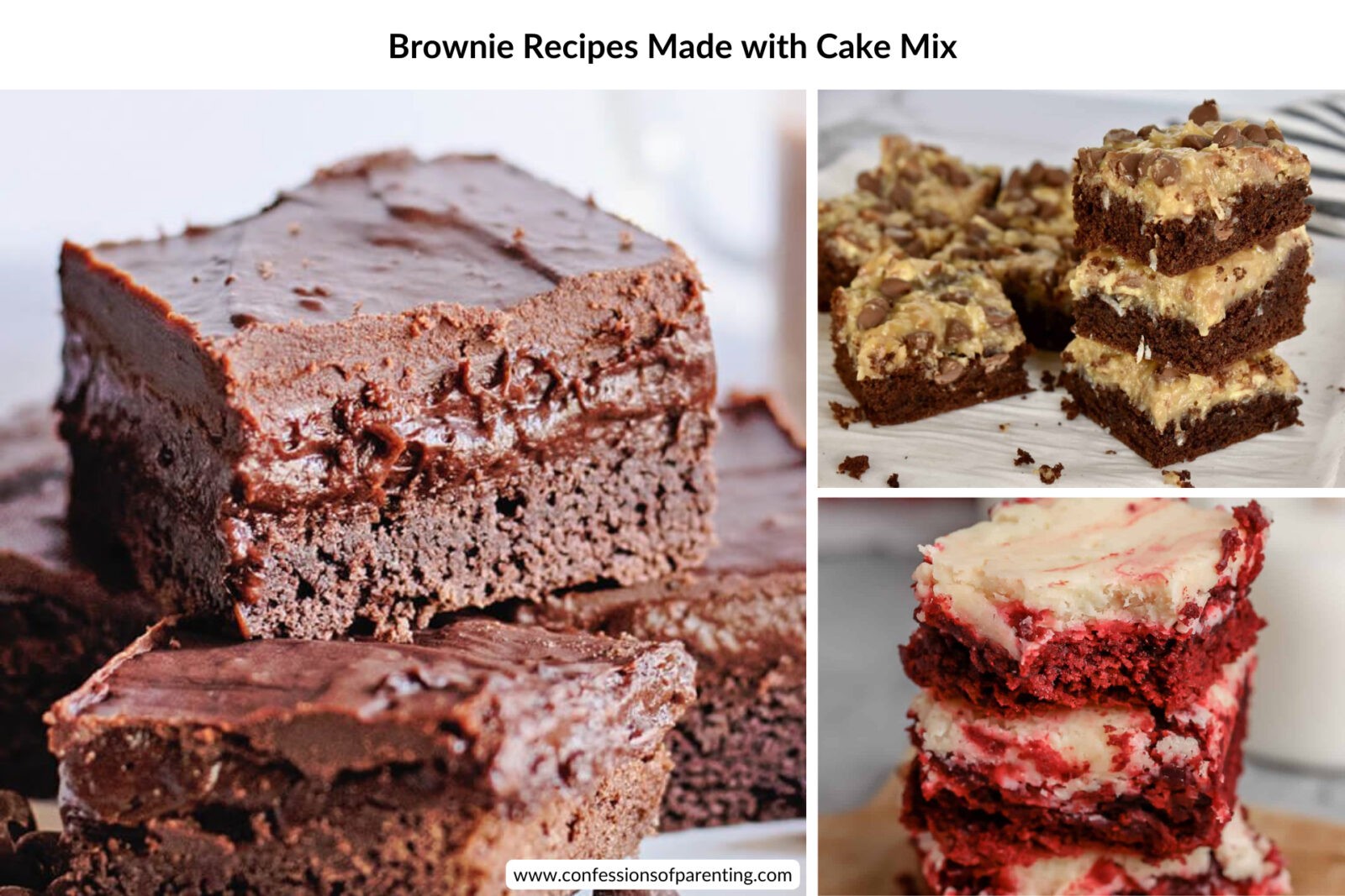 16 công thức làm bánh Brownie đáng kinh ngạc được làm từ hỗn hợp bánh