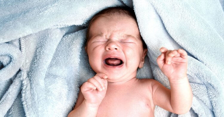 Baby Cries What Your Baby Is Trying to Tell You baby post by Mama Natural 750x394 1