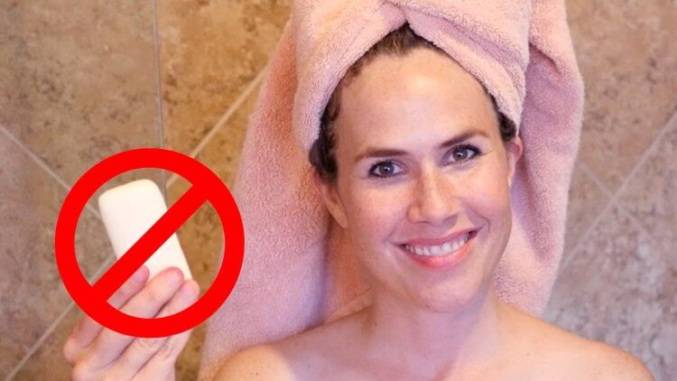 Why I Dont Use Soap Much video by Mama Natural 750x422 1
