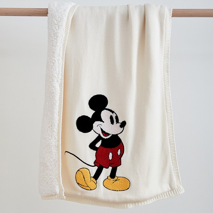 mickey mouse baby blanket