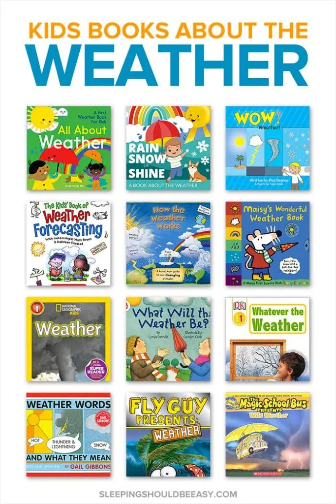 Sách thời tiết cho trẻ 