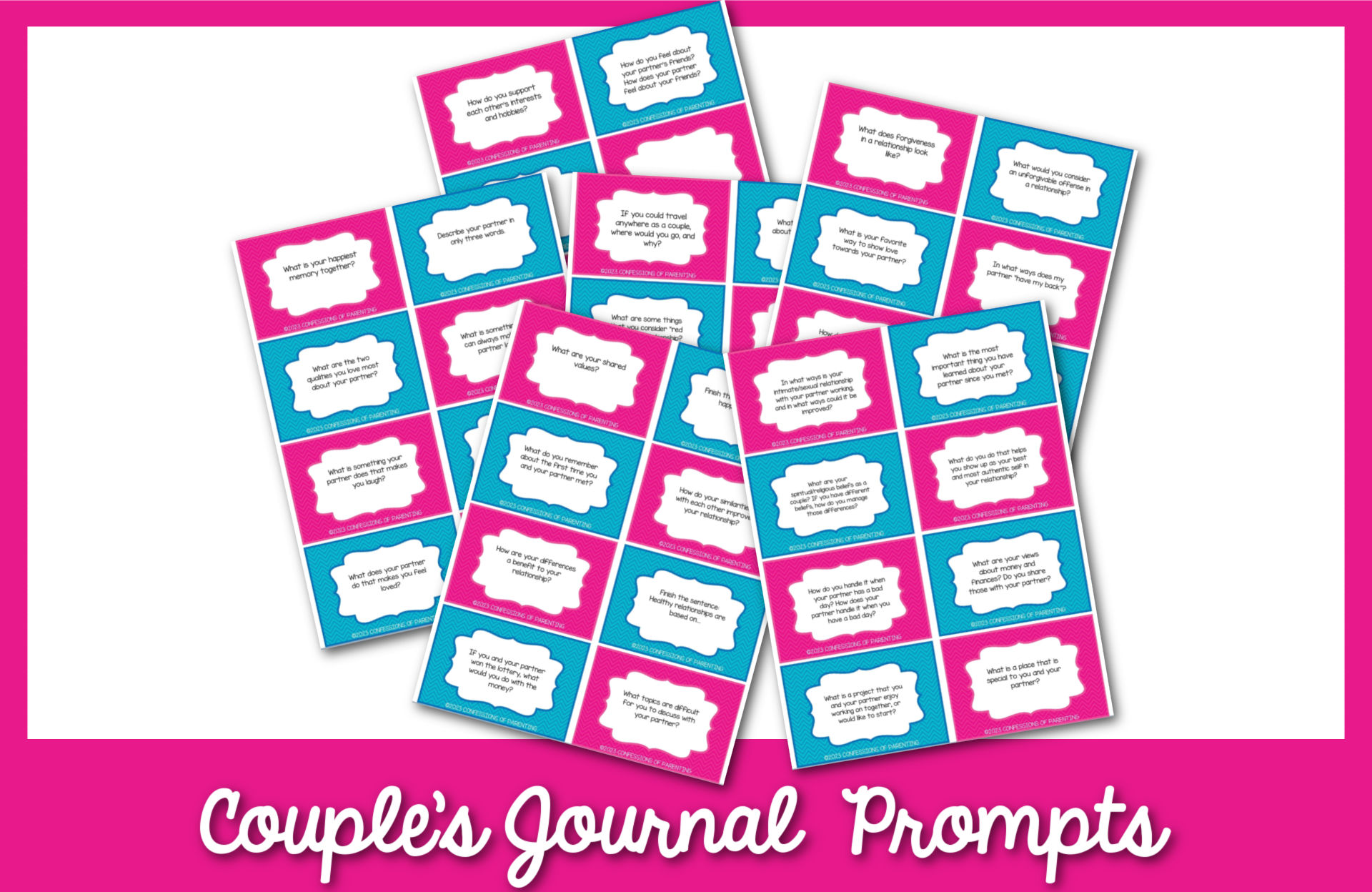 couples journal prompts