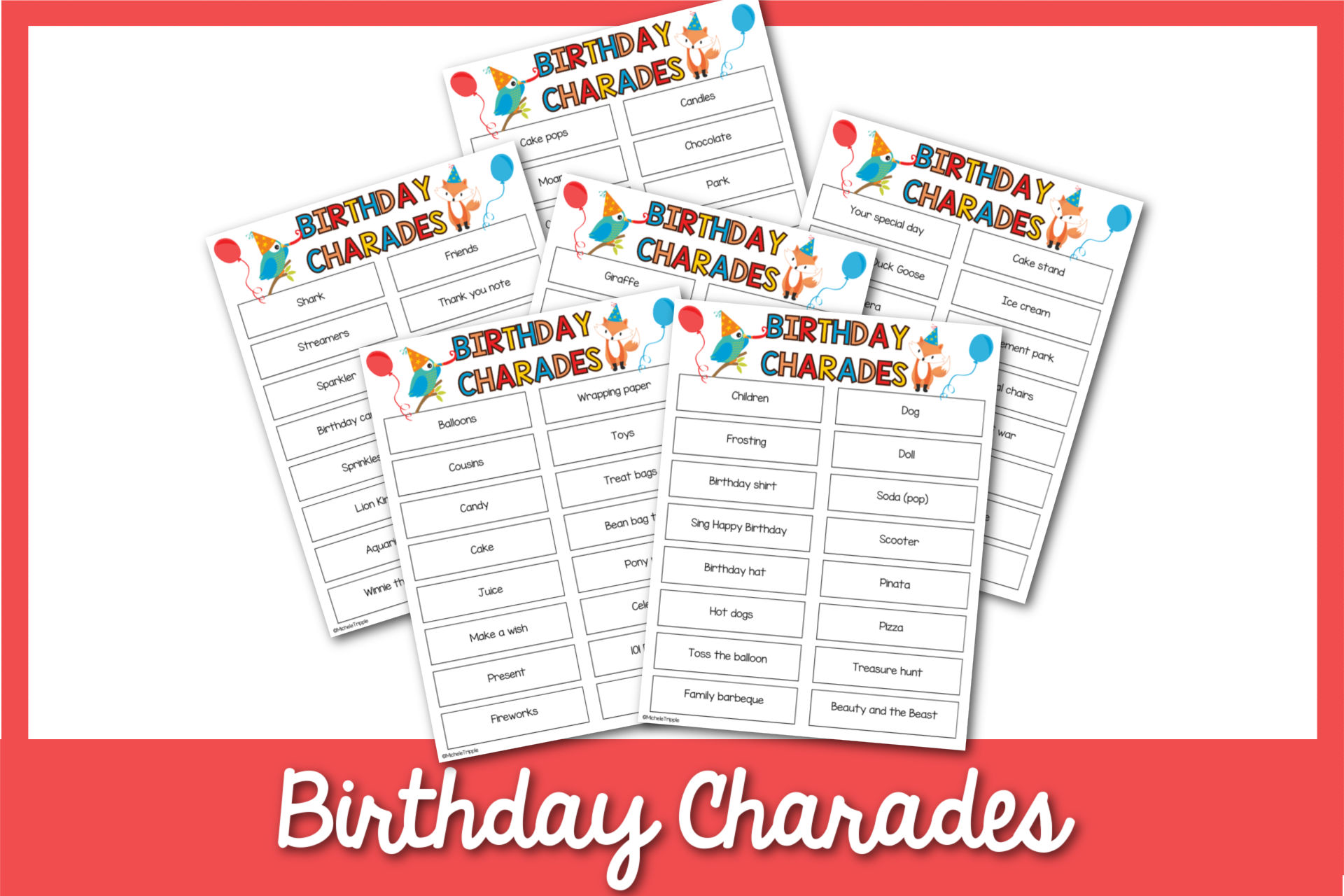 birthday charades 3