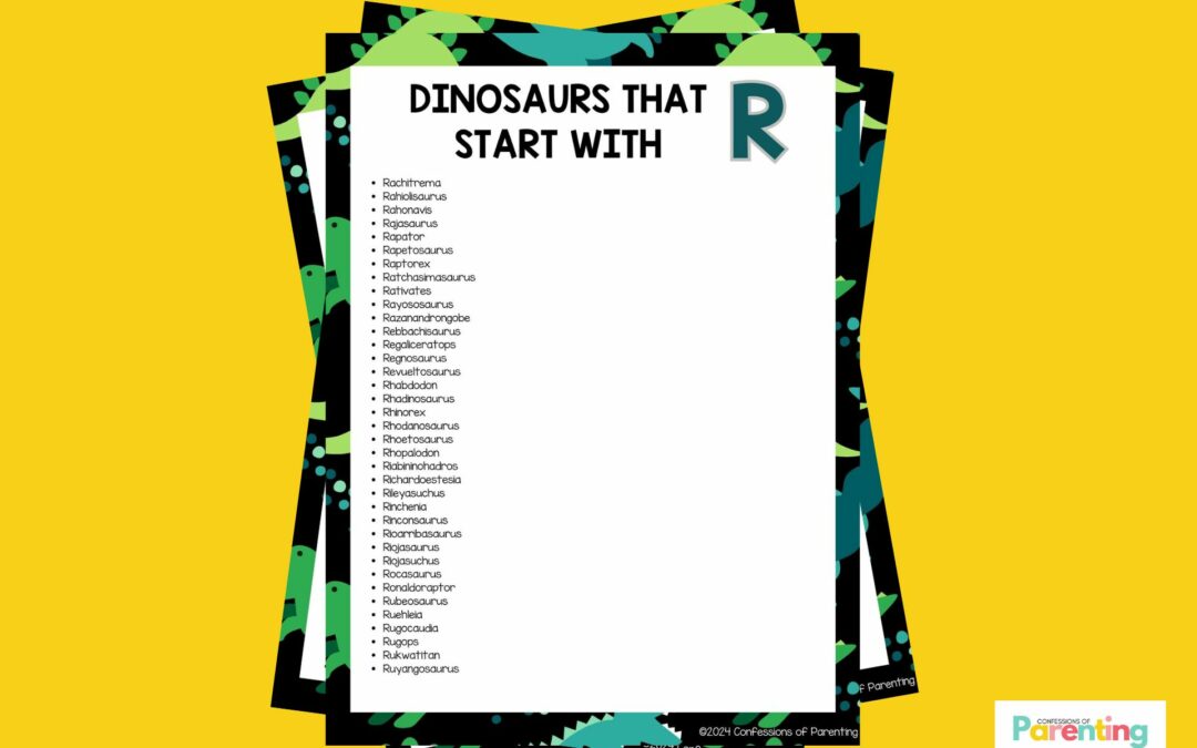 Danh sách đầy đủ các loài khủng long bắt đầu bằng R Plus Sự thật thú vị