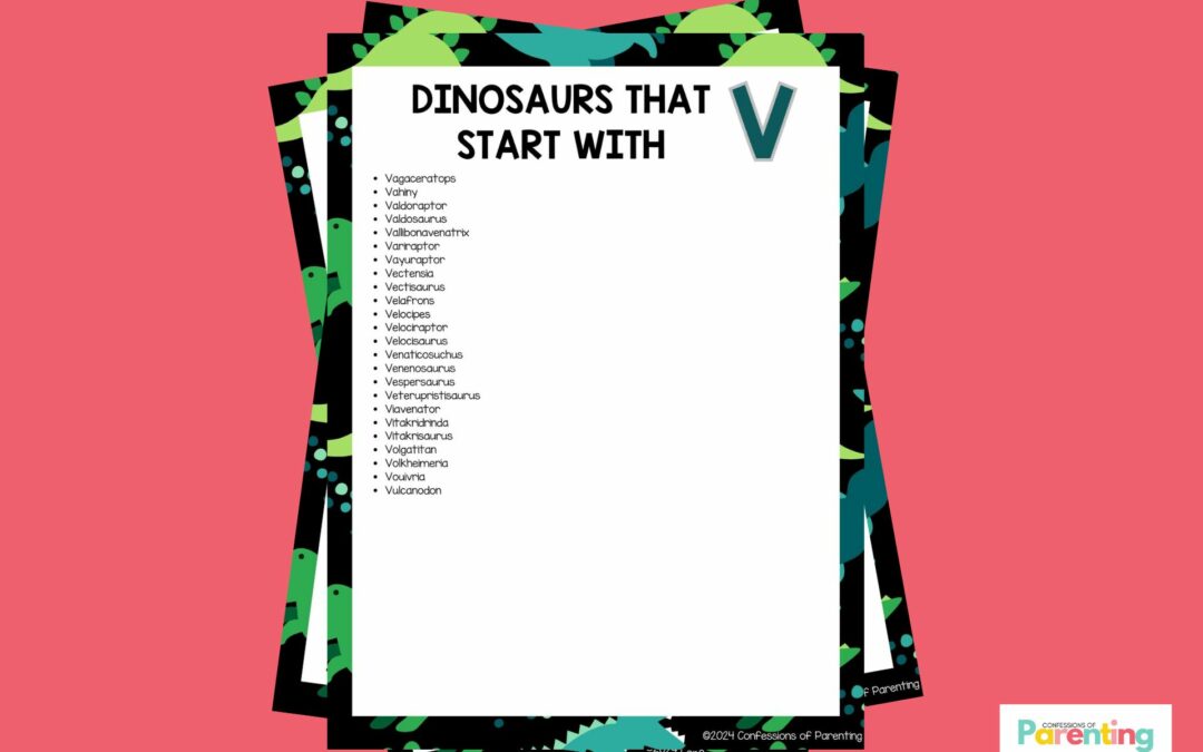 Danh sách đầy đủ các loài khủng long bắt đầu với sự thật thú vị về V Plus